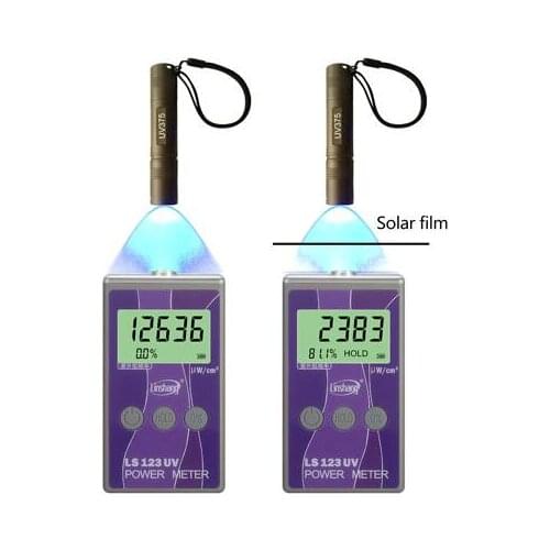 UV Power Meter, UV Intensity Meter ,LS123 Portable Ultraviolet Intensity Tester, Ultraviolet Power Instrument,UV Rejection Meter