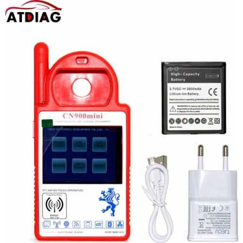 Mini CN900 Smart CN900 Mini Transponder Key Programmer Chip Programmer Mini CN 900 English language Copy 4C/4D Chip