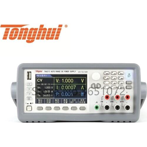 TH6313 60V/15A/360W Wide Range Programmable Linear DC Power Supply Power Source