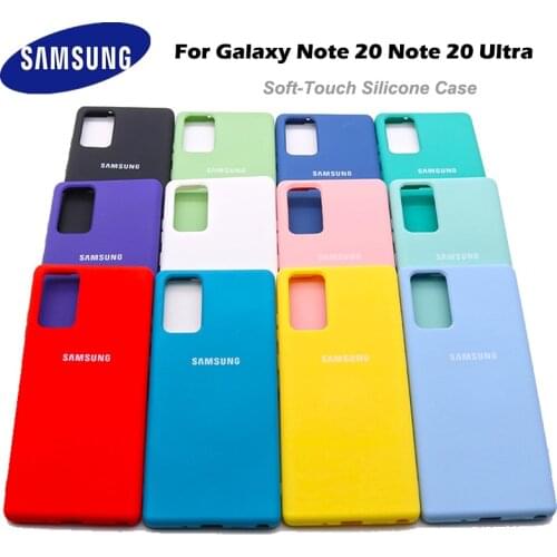 Samsung Galaxy Note 20 Ultra Liquid Silicone Case Soft Silky Shell Cover Galaxy Note20 High Quality Soft-Touch Back Protective
