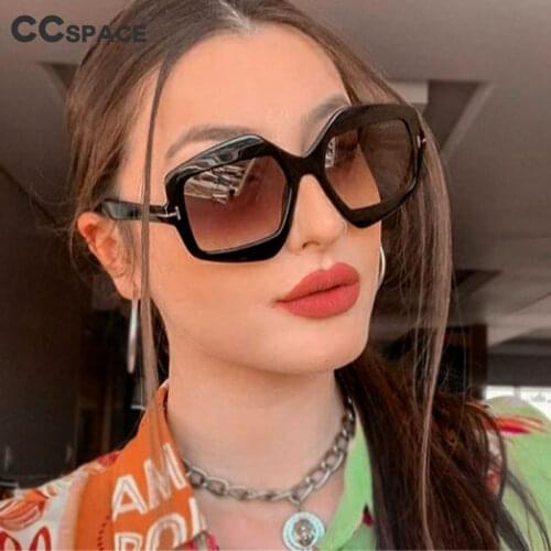 46575 Retro Irregular Goggle Sunglasses Men Women Fashion Shades UV400 Vintage Glasses
