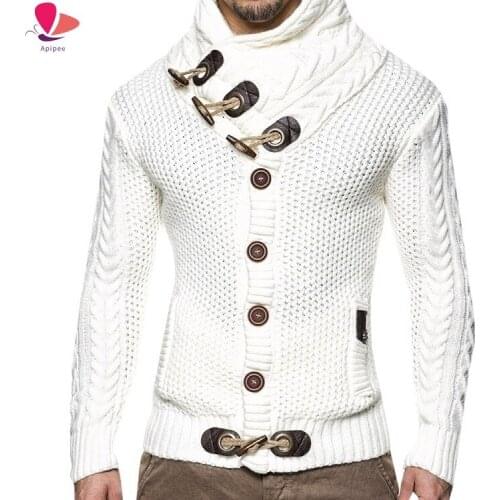 Мужские вязаные кардиганы Apipee China At AliExpress