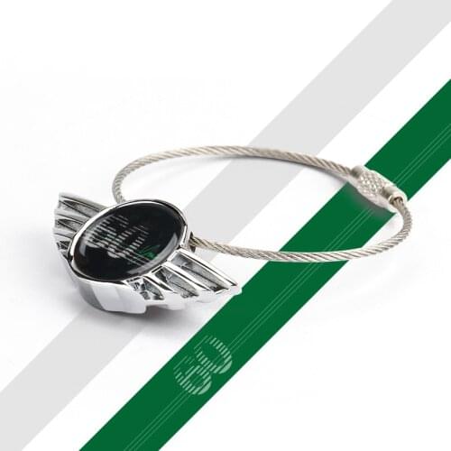 British Style Car Key Ring Fashion Union Jack Men Women Mini Key Chain Trinket Car Styling For BMW Mini Cooper Countryman