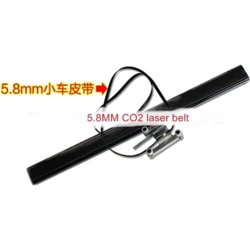 DIY CO2 laser engraver belt 5.8MM or 9.0MM width Length 1 metre for laser engraver milling machine