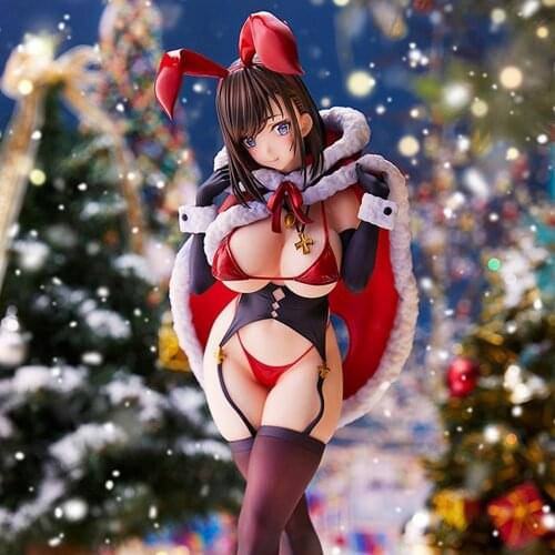 Japanese Anime Figure PVC Action EXQ Figure Pink Cat Of The Christmas Lamperouge Collection Model Toys Sexy Girl Boy Gift