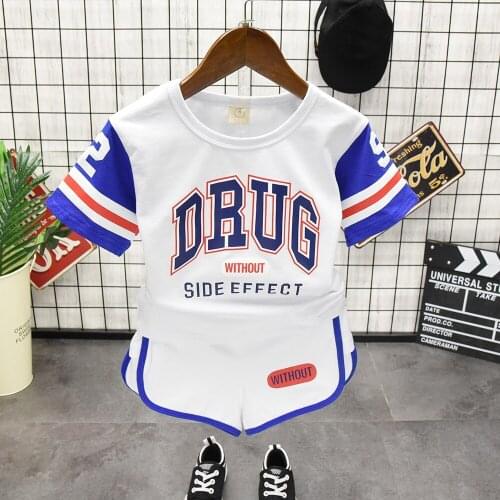 Baby Boy Clothes Casual T-Shirt + shots pcs Baby Clothing Set Summer Child Kids Costume For Boys Toddler Boys Clothes set 2-7Yrs