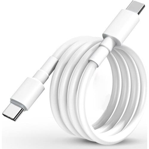USB C to USB C fast Charging Dual Type C Cable for iPad Pro 25cm/1m/2m Quick Charge Cable For Xiaomi 10 Redmi 10X Pro K30 8A 9