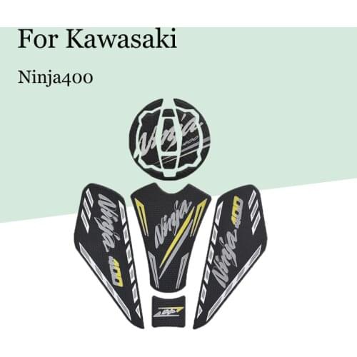 For Kawasaki Ninja400 Modified Fuel Tank Sticker Ninja Anti-Slip Tape Motor Sticker LCD Protective Film Anti-Scratch