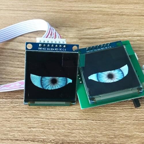 Uncanny Animated Eyes OLED Display Toy Models Halloween Skull Costume Available ESP32 Control Module For-Arduino Development