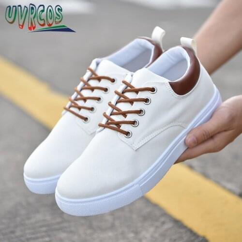 Fashion Mens Sneaker Plus Size Platforms Mens Shoes Casual Men Sneakers Low Top Lace Up Man Canvas Shoes Luxury Tennis Male A31