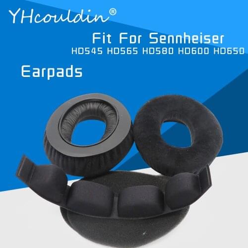 YHcouldin EarPads For Sennheiser HD600 HD 600 HD650 HD 650 Ear pads Replacement Ear Pads Headphone Earpad Cushions Cups