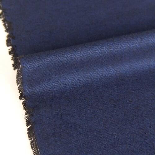 Half-Meter Flannel Herringbone Clothing Cotton Fabric D