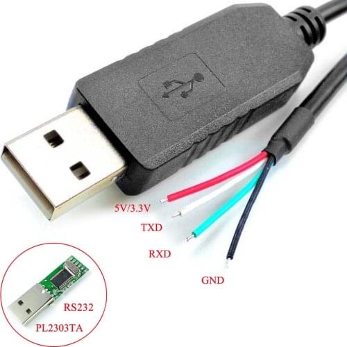 Prolific pl2303ta usb rs232 Serial Adapter Cable pl2303 chip