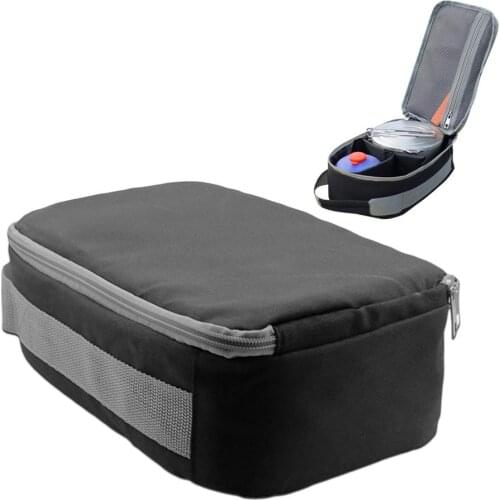 Camping Cutlery Storage Bag Camping 600D Oxford Cloth Pot Bag28x17x10cm Tableware Storage Bag Carry CaseFor BBQ Picnic