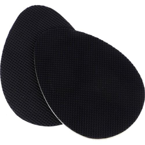 2Pcs/set Durable Black Rubber Anti-Slip High Heel Shoes Insole Grip Protector Non-Slip Cushion Pads