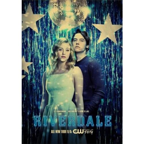 5D DIY Diamond Painting Full Square/Round Drill "TV Series Riverdale Poster" Embroidery Cross Stitch Home Decor Gift