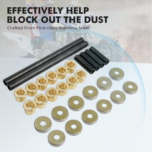 ATV A-Arm Bushing Shaft Thrust Cover Guide Kits For Yamaha BANSHEE 1989-2006 RAPTOR 250 2008-2013 700 2006-2021 700R 2011-2021
