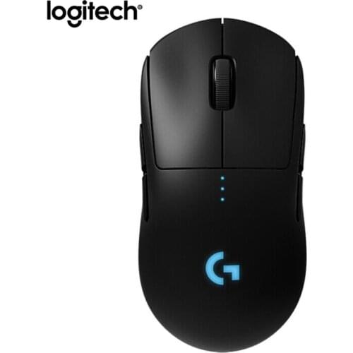 Logitech G PRO Wireless Gaming Mouse RGB Dual Mode With HERO 16000DPI Sensor LIGHTSPEED Laser Gamer Mouse 8 Programmable Buttons
