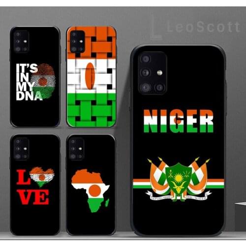 Niger Flag Phone Cases For Samsung A50 A51 A71 A31 A21S S8 S9 S10 S20 S21 Plus Fe Ultra 4G 5G