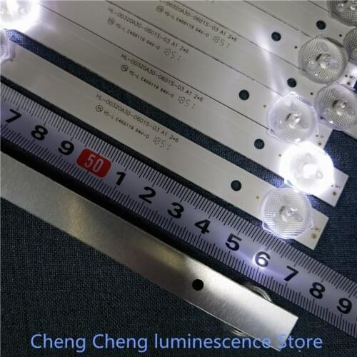 12piece/lot for 6Leds HL-00320A30-0601S-07 A1 6 Argento IP-LE32/495523 LCD TV backlight bar 585mm 6lamp 6V 100%NEW