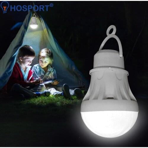 500LM Portable Lantern 3W/5W/7W LED Light Bulb USB Charging Outdoor Camping Tent Lamp Emergency Lighting Night Light