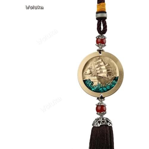 Car pendant car accessories pendants safety ornaments car accessories high-floating bronze sculptures CD50 Q02