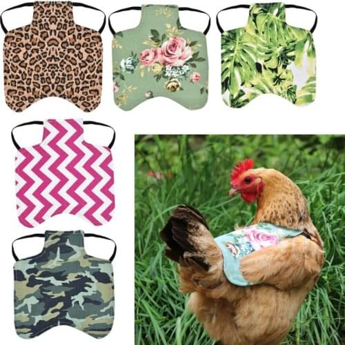 Adjustable Poultry Hen Saddle Apron Feather Protection Holder Chicken Protector