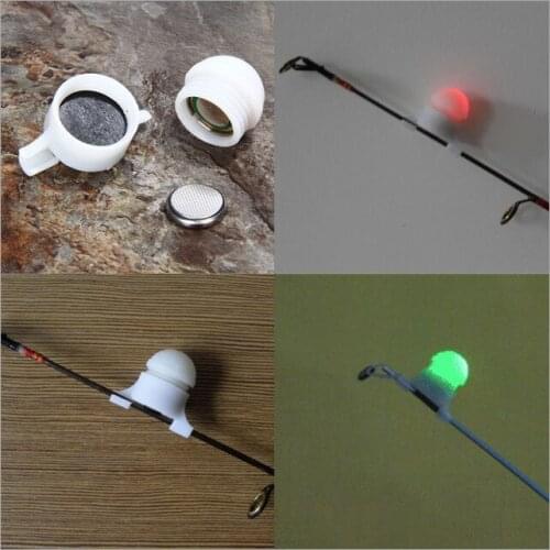 Fishing Bite Alarm with Battery Electronic Bite Signaling Device Fishing Alarm Rod Tip Carp Night Fishing Light Bite Indicator