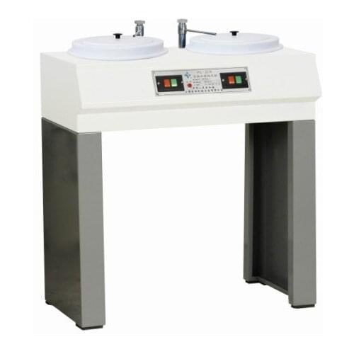 Shanghai Metallographic PG-2C Metallographic Sample Polishing Machine Double-head Vertical Waterproof Motor