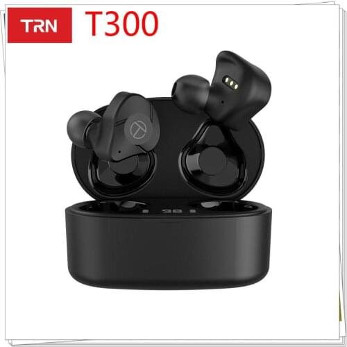 TRN T300 New TWS 2BA+1DD 5.2 Bluetooth Earphone True Wireless Double Earphone In-Ear HIFI Earphones QCC 3046 Chip Aptx/AAC
