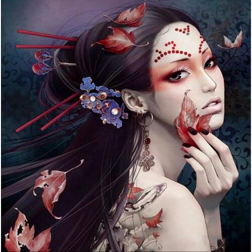 100% Full 5D Diy Daimond Painting Butterfly beauty 3D Diamond Painting Full Round Rhinestones Diamant Painting Embroidery Decor