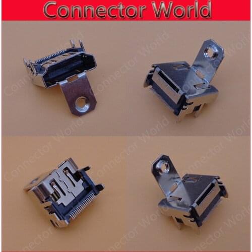 20-500PCS/LOT female plug socket jack HDMI-compatible connector,19P SMT,4 foot DIP,USB jack for HD TV Interface and laptop ETC