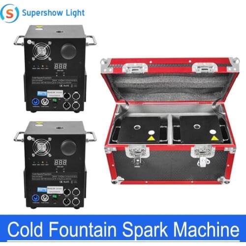 650W Cold Spark Wedding Flame Fountain DMX And Remote Control Sparkler Machine