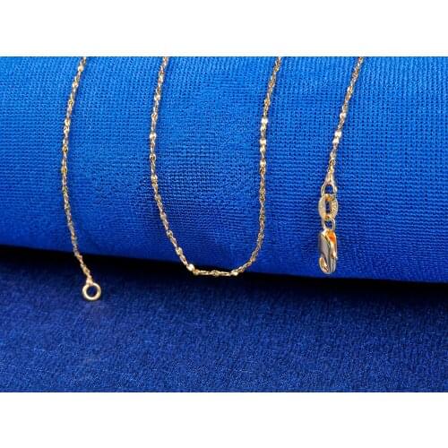 5PCS 18KGF necklace 24 inches all over the sky star chain necklace for women