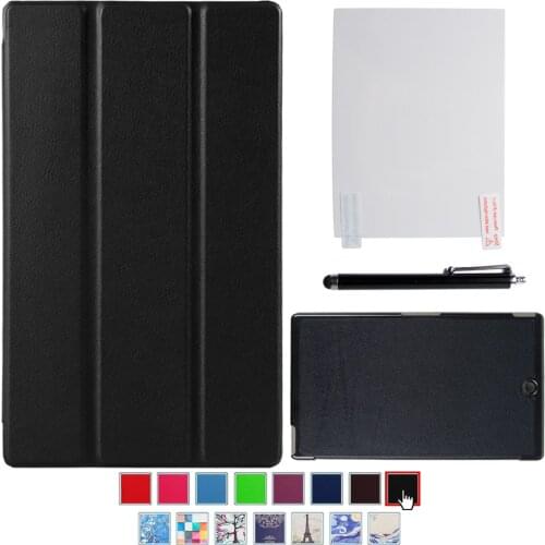 Case for Sony Xperia Z3 Compact 8 Tablet, Slim PU Leather Smart Cover for Sony Z3 Compact Folio Folding Stand Funda