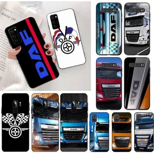 Truck DAF Phone Case For Samsung Galaxy S21 Plus Ultra S20 FE M11 S8 S9 plus S10 5G lite 2020