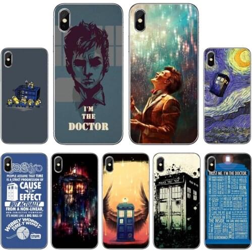 Doctor-Who-Tardis-Police-Box For Xiaomi Mi A1 A2 A3 5X 6X 8 9 9T 10 10T 11 Lite SE Pro Soft Covers