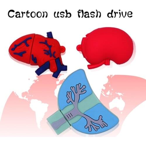 New design pen drive 64gb memory stick pendrive 128gb cartoon heart usb flash drive 4g 8gb 16gb 32gb Personalized gift usb stick