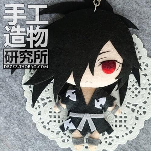 Hot Sale Anime Dororo Cosplay Hyakkimaru Kimono DIY Handmade Toy Hanging Plush Hanging Keychain Doll Material Cosplay Prop
