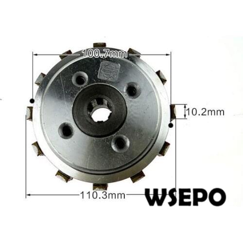 OEM Quality!12 Teeth Clutch Only For 170F(7HP)Gas Engine or 170F/173F 4~5HP Diesel Engine Powered Farm/Garden Tillers