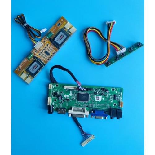 Kit for M201EW02 VB/VC/VF/VG 20.1" LVDS 4 lamps HDMI-compatible M.NT68676 DVI VGA 30pin 1680X1050 Screen Controller board