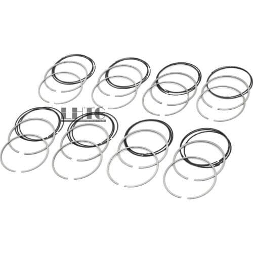 8x 2780302317 Piston Rings Set For Mercedes-Benz M278 4.6 E500 S550 SL500 W212 W221 W166 Made by Mahle - 100% Brand New