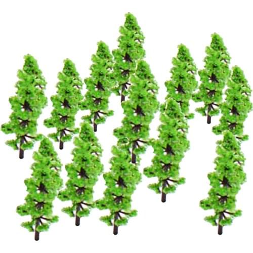 Model Fir Tree Train Set Trunks Scenery Landscape N Z - 100PCS