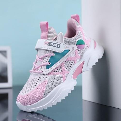 Fashion childrens sports shoes, childrens shoes, breathable mesh, girls' shoes, casual sports shoes, boys