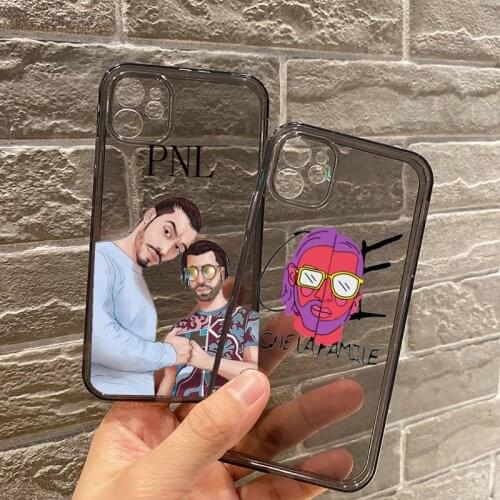 PNL Rapper Rapper group Phone Case Transparent for iPhone 7 8 11 12 se 2020 mini pro X XS XR MAX Plus smart phone case