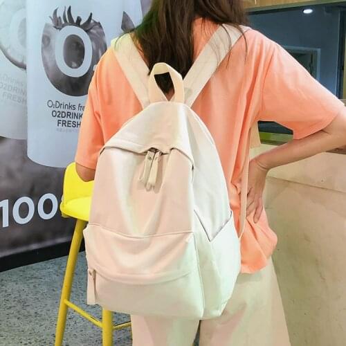 HOCODO 2020 New Women Backpack Fashion Nylon Shoulder Bag School Bagpack For Teenage Girls Travel Bag Female Leisure Backpacks