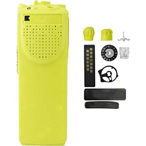 Yellow Walkie Talkie Replacement Repair Housing Kit Front Cover for Motorola XTS3000 Model 1 Portable Radio