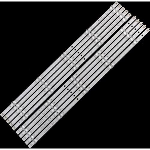 LED Backlight strip For JL.D580A1330-003AS-M_V01 Hisense 58'' TV H58E3A HZ58A55 HD580S1U91\S1 10 leds 2set