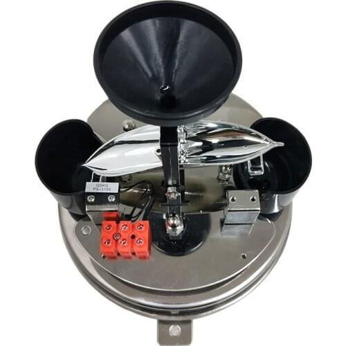 WS-601-SS2 0.2mm Resolution RS485 Pulse Outdoor Steel Stainless Tipping Bucket Rain Gauge for sale