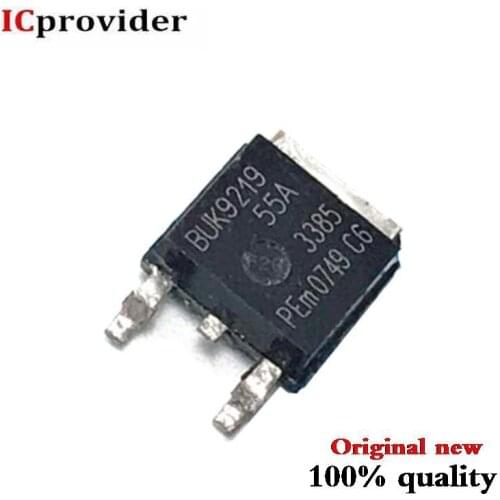 10PCS/lot BUK9219-55A,118 MOSFET N-CH 55V 55A DPAK BUK9219-55A 9219 BUK9219 K9219